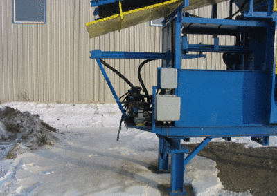 Truck Tire Debeader Side View